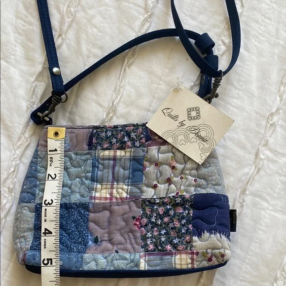 NWT Handmade Quilted Patchwork Shoulder Bag - Picture 10 of 10